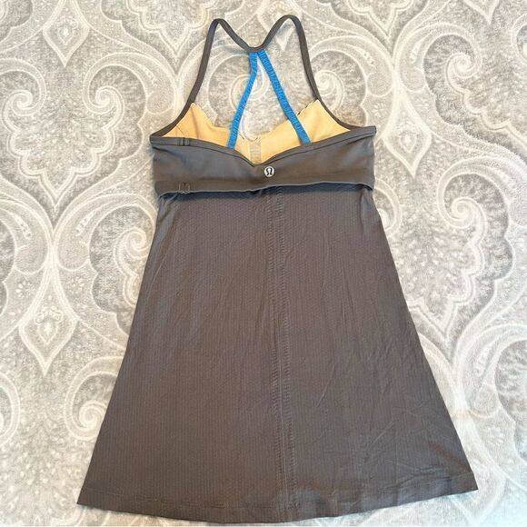 Lululemon Bend & Flow Tank Hyper Stripe Angel Wing / Soot Light - Picture 3 of 3